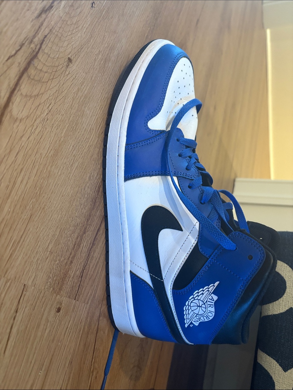 Nike Air Jordan 1 Low Men’s Sneaker — Royal Blue/White/Black